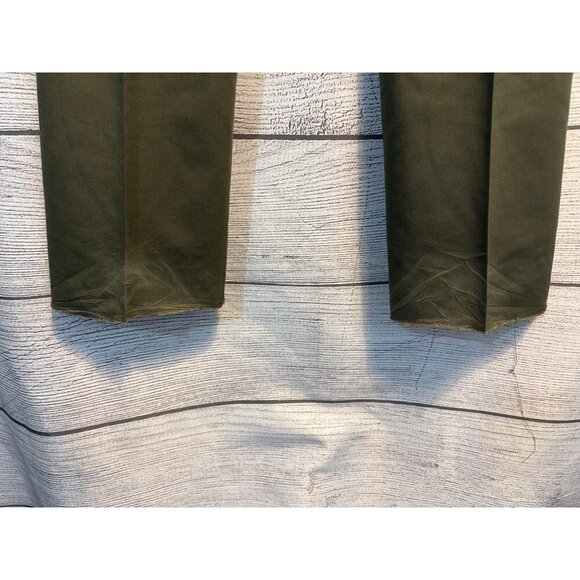 Saintart Olive Green Straight Leg Pants Size XS - Picture 3 of 4